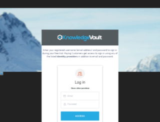 portal.knowledge-vault.com screenshot