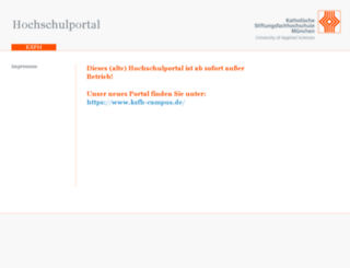 portal.ksfh-bb.de screenshot