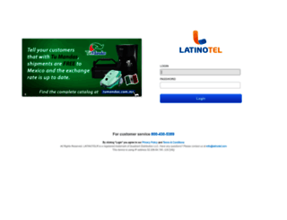portal.latinotel.com screenshot