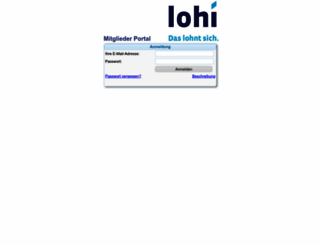 portal.lohi.de screenshot