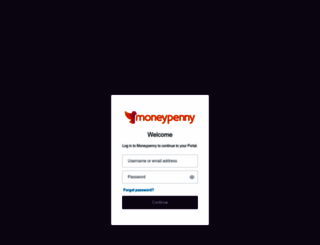 portal.moneypenny.com screenshot