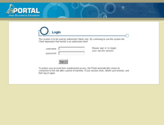 portal.nbed.nb.ca screenshot