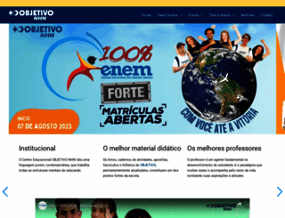 portal.objetivonhn.com.br screenshot