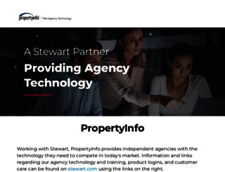 portal.propertyinfo.com screenshot
