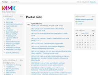 portal.puv.fi screenshot