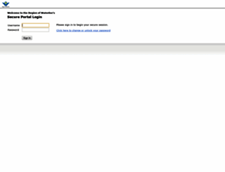 portal.regionofwaterloo.ca screenshot