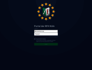 portal.rfh-koeln.de screenshot