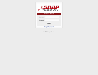 portal.snapfitness.com screenshot
