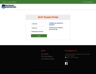portal.suit.edu.pk screenshot