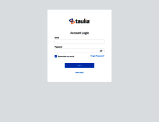 portal.taulia.com screenshot