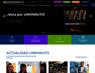 portal.uniminuto.edu screenshot
