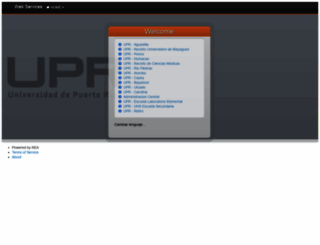 portal.upr.edu screenshot