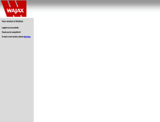 portal.wajax.com screenshot