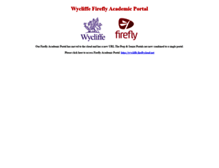 portal.wycliffe.co.uk screenshot