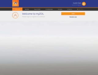 portal.zol.co.zw screenshot