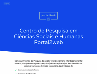 portal2web.com.br screenshot