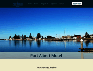 portalbertmotel.com.au screenshot