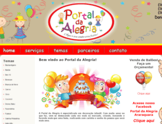 portaldaalegria.com.br screenshot