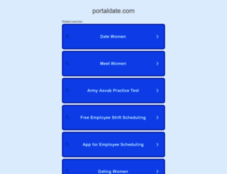 portaldate.com screenshot