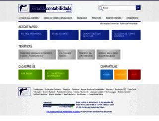 portaldecontabilidade.com.br screenshot