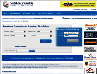 portaldelinmueble.com.ar screenshot