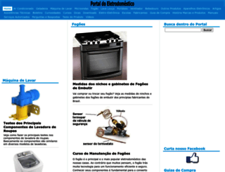 portaldoeletrodomestico.com.br screenshot