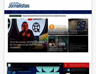 portaldosjornalistas.com.br screenshot