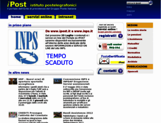 portale.ipost.it screenshot