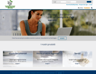 portalebanchedaticdl.visura.it screenshot