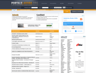 portalelavoro.org screenshot