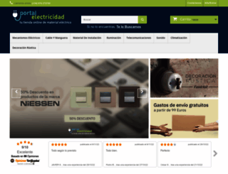 portalelectricidad.es screenshot