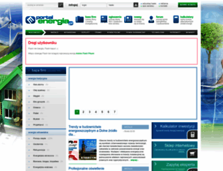 portalenergia.pl screenshot