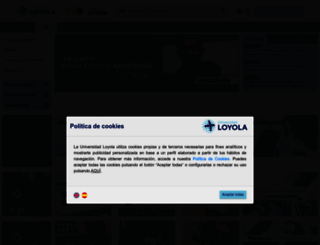 portales.uloyola.es screenshot