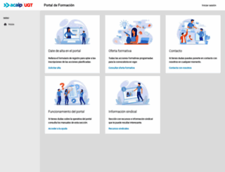 portalformacioncontinua.com screenshot