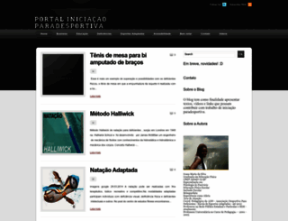 portaliniciaoparadesportiva.blogspot.com.br screenshot