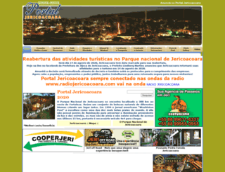 portaljericoacoara.com.br screenshot