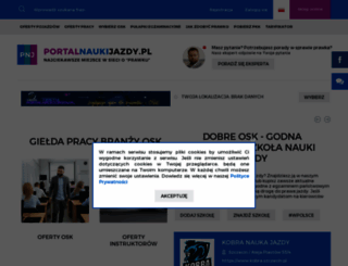portalnaukijazdy.pl screenshot