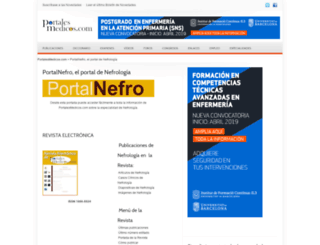 portalnefro.com screenshot
