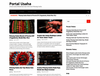 portalusaha.com screenshot