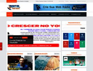 portalwebradiogratis.blogspot.com.br screenshot