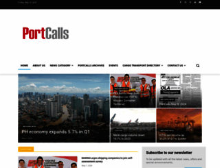 portcalls.com screenshot