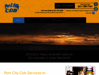 portcitycab.com screenshot