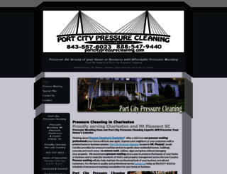 portcitypressurecleaning.com screenshot