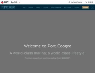 portcoogee.com.au screenshot