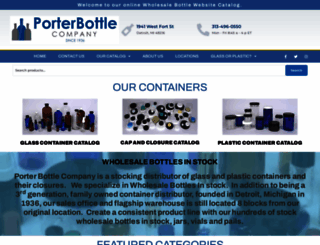 porterbottle.com screenshot