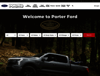 porterford.com screenshot