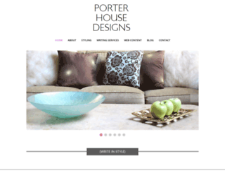 porterhousedesigns.com screenshot