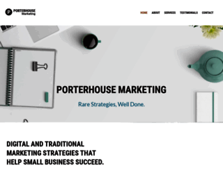 porterhousemarketing.com screenshot