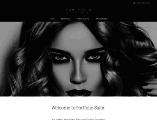 portfolio-salon-gables.com screenshot