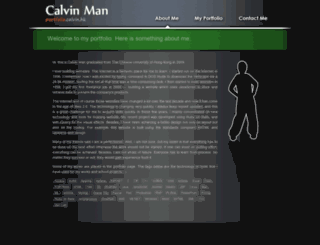 portfolio.calvin.hk screenshot